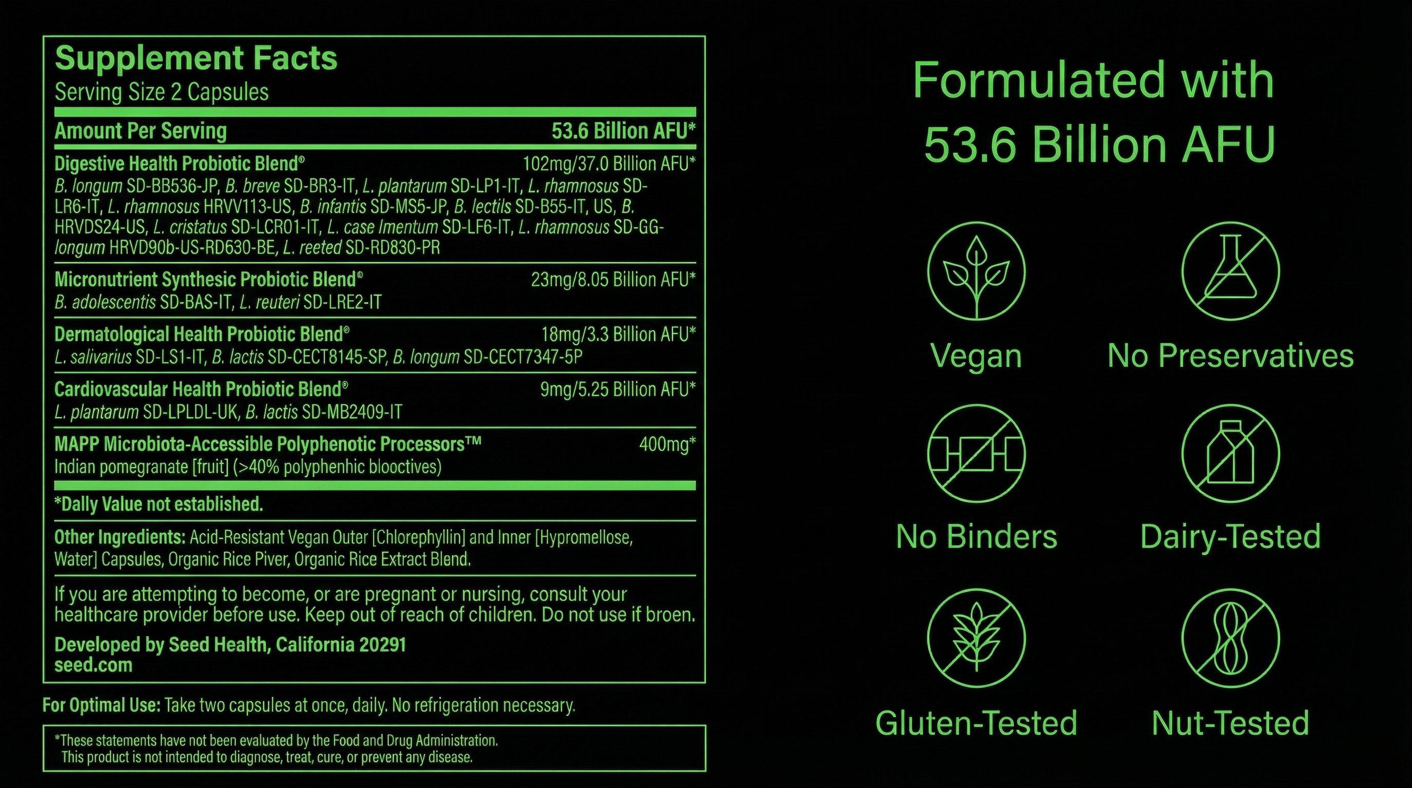 Supplement Facts